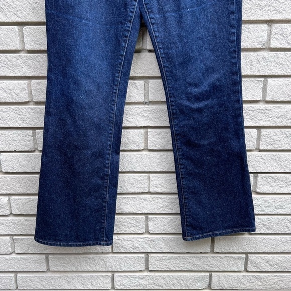 Lauren Ralph Lauren Dark Wash Boot Cut High Waist Jeans Sz8 - Picture 6 of 11